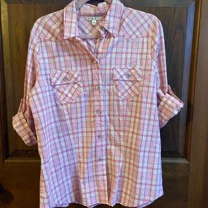 Pink Cabi country top
